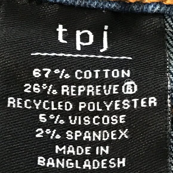 TPJ Slim Thick Jeans Men 38x30 Gray Mid Rise Stretch Comfort 17116 - Picture 10 of 12